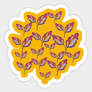 leaf plant cute design Sticker